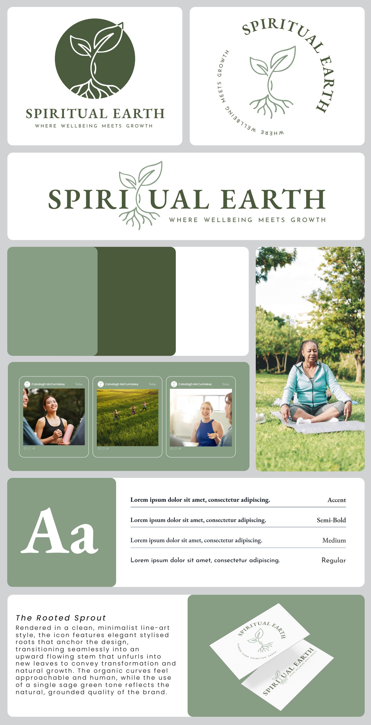 Spiritual Earth: The Rooted Sprout